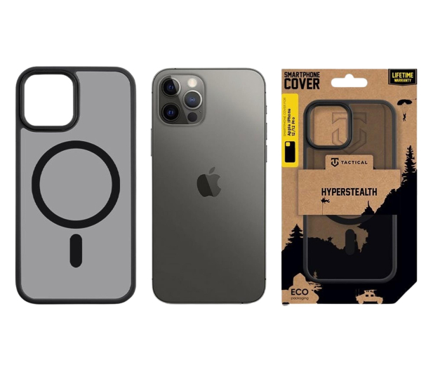 Tactical MagForce Hyperstealth Kryt pro Apple iPhone 12/12 Pro Asphal - 1514044 - zdjęcie 3